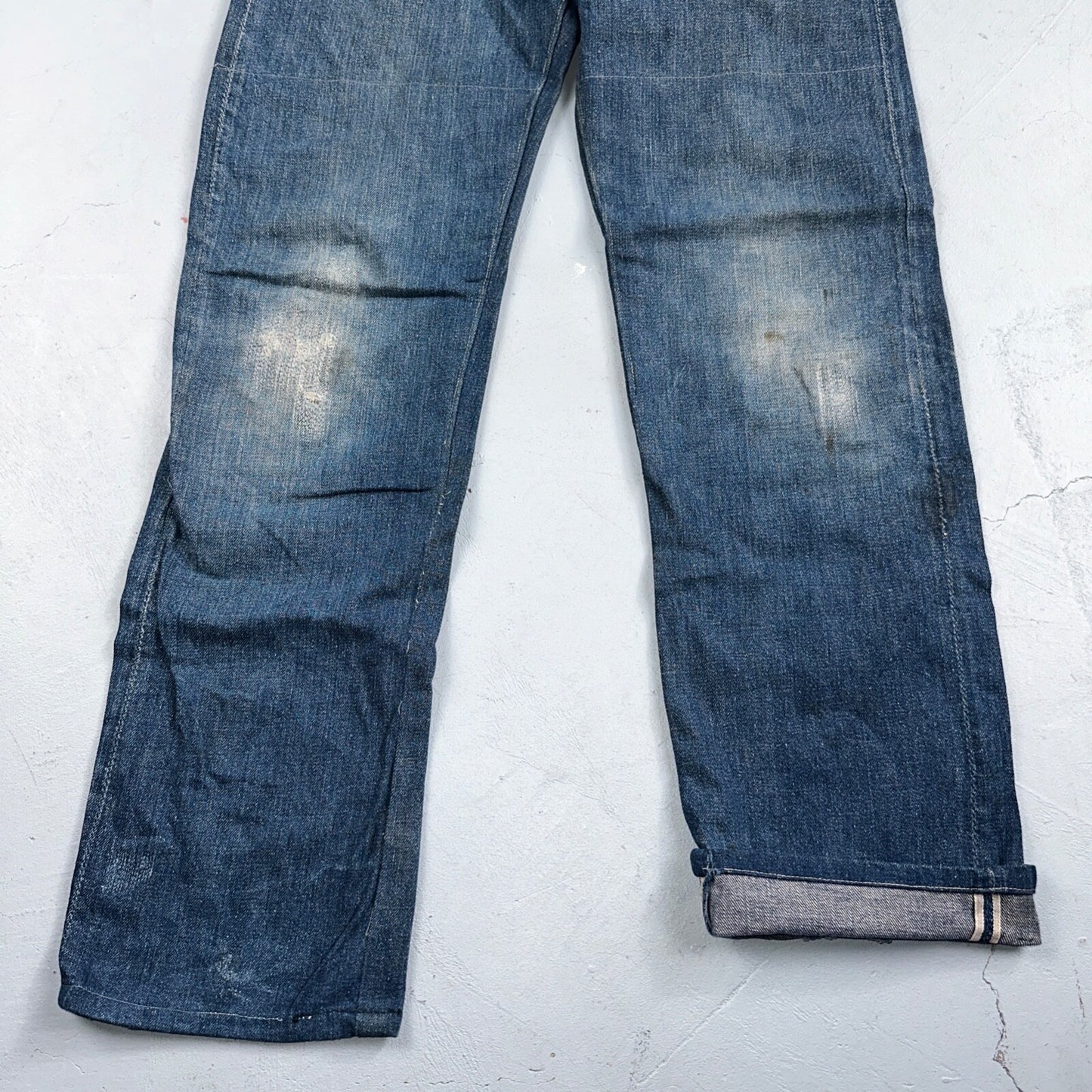 Levis 701 Big E Vintage 50s Redline Hidden Rivets USA 1950s Jeans 501 Act 26x29