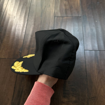 APCO Member Vintage Hat Cap Snapback Cool Metal Music Oregon 80s Black Gold