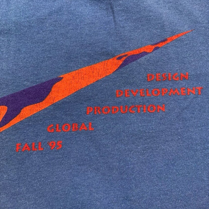 Nike Vintage T Shirt 90s Rare Chronicle Design Team Beer Relay Earth Employee 