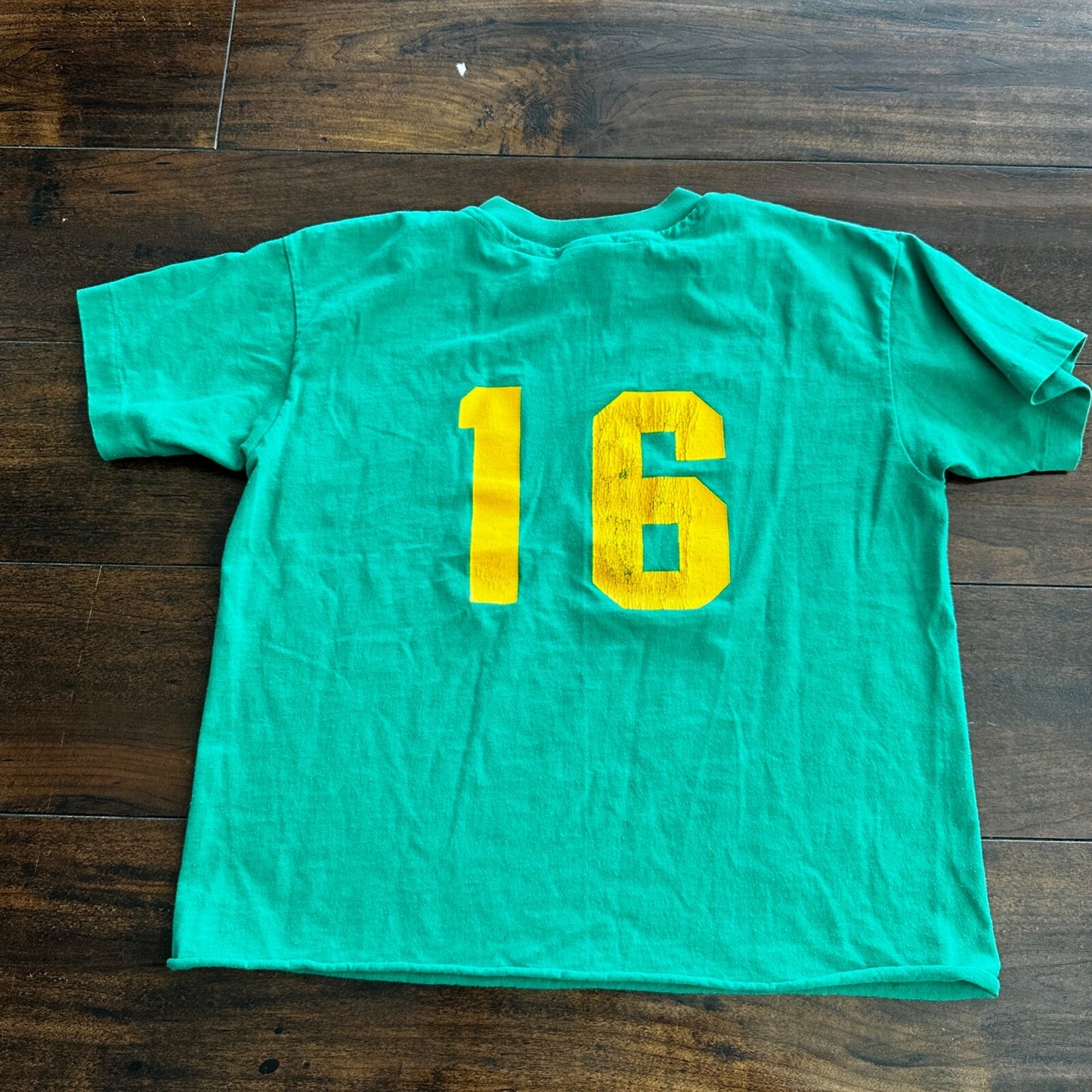 Plumbing Vintage T Shirt Funny Crop Top Single Stitch Green Electric 16 Grover