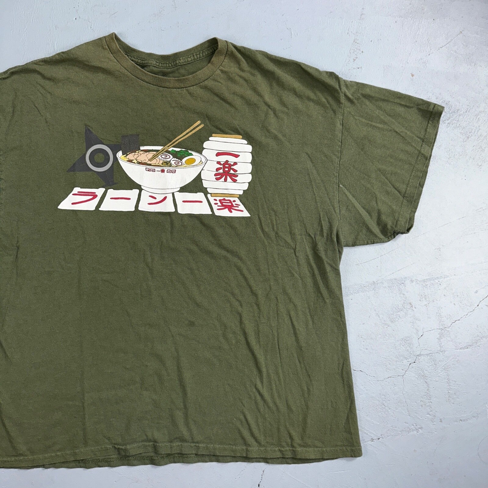 Naruto Ramen Ichiraku Rare VTG Style T Shirt Hidden Leaf Art Anime Cool Story