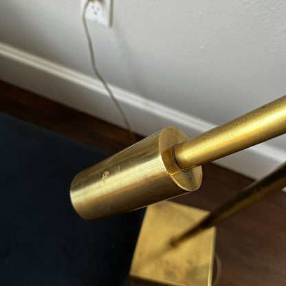 Frederick Cooper Brass Floor Lamp, Mid Century Modern, Nelson, VTG 70s, Eames