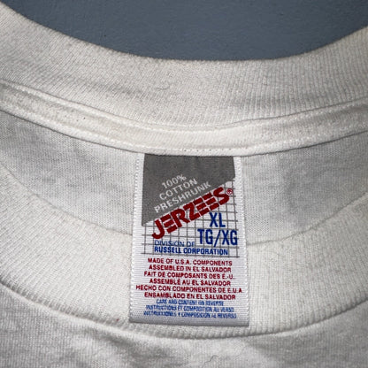 Johnny Limbo SIGNED VTG T Shirt 90s Music Band Falmingo Funny Guitar Rock Vinyl