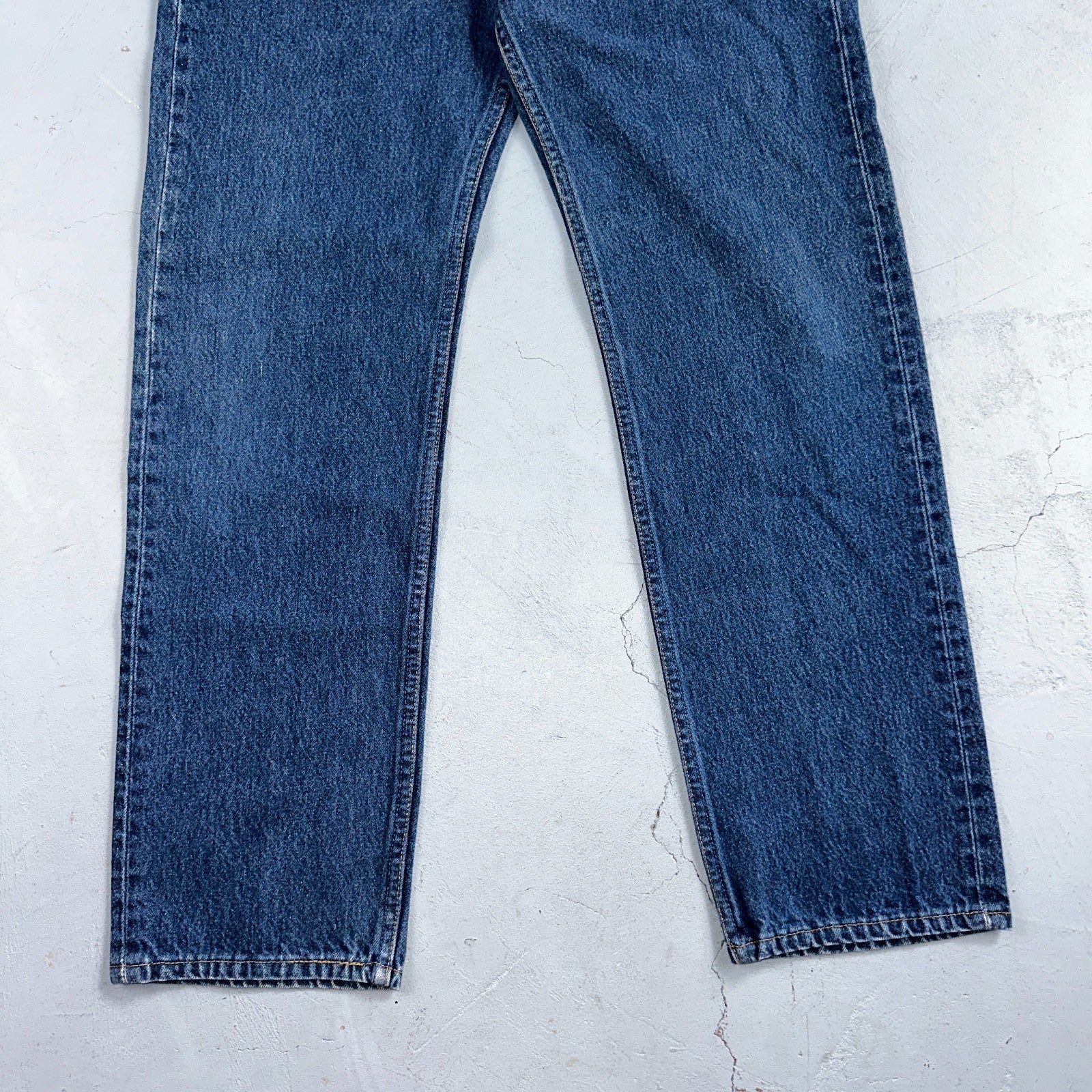 Levis 501 Vintage 90s USA XX Straight Leg Jeans Blue Med Wash 32x33 Act 29x29