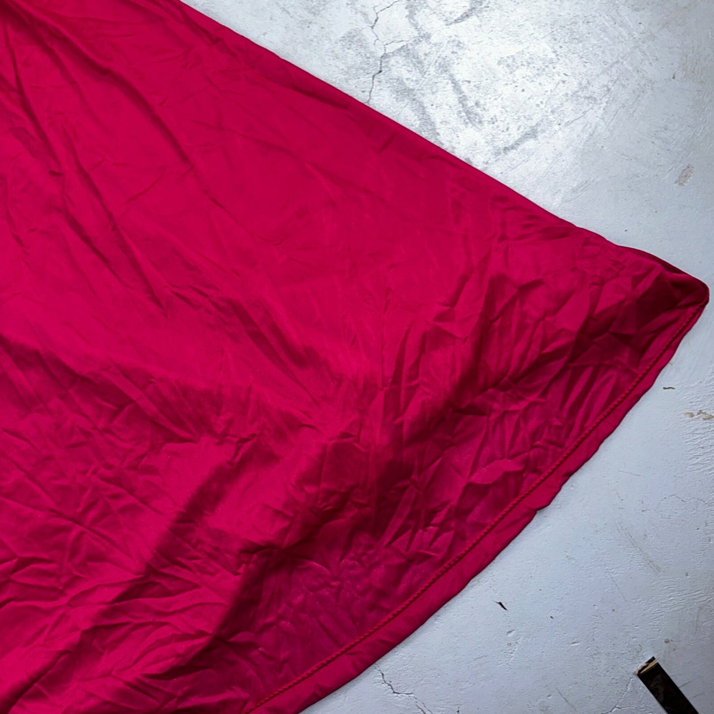 Vintage 1970s Olga Lingerie Slip Dress Sleepwear Full Sweep Nightgown Lace 70s