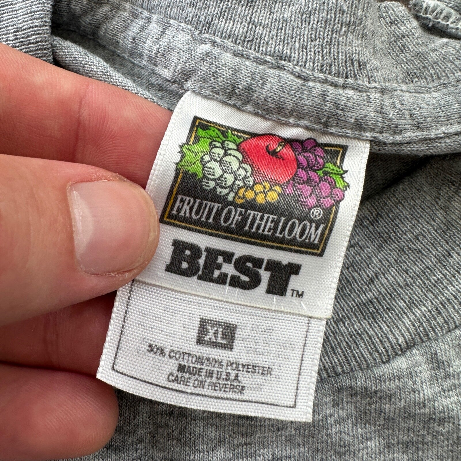 Runners G Baseball Adidas Vintage T Shirt Single Stitch Grey Sports Music XL