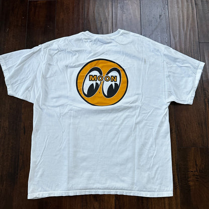 Moon Y2K VTG T Shirt Classic Antique Sports Cars America USA Nascar Driving