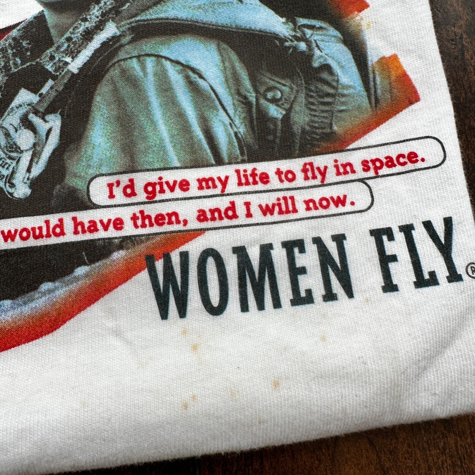 Women Fly America Is Ready Flying Airplane Vintage T Shirt USA Pilot USAF