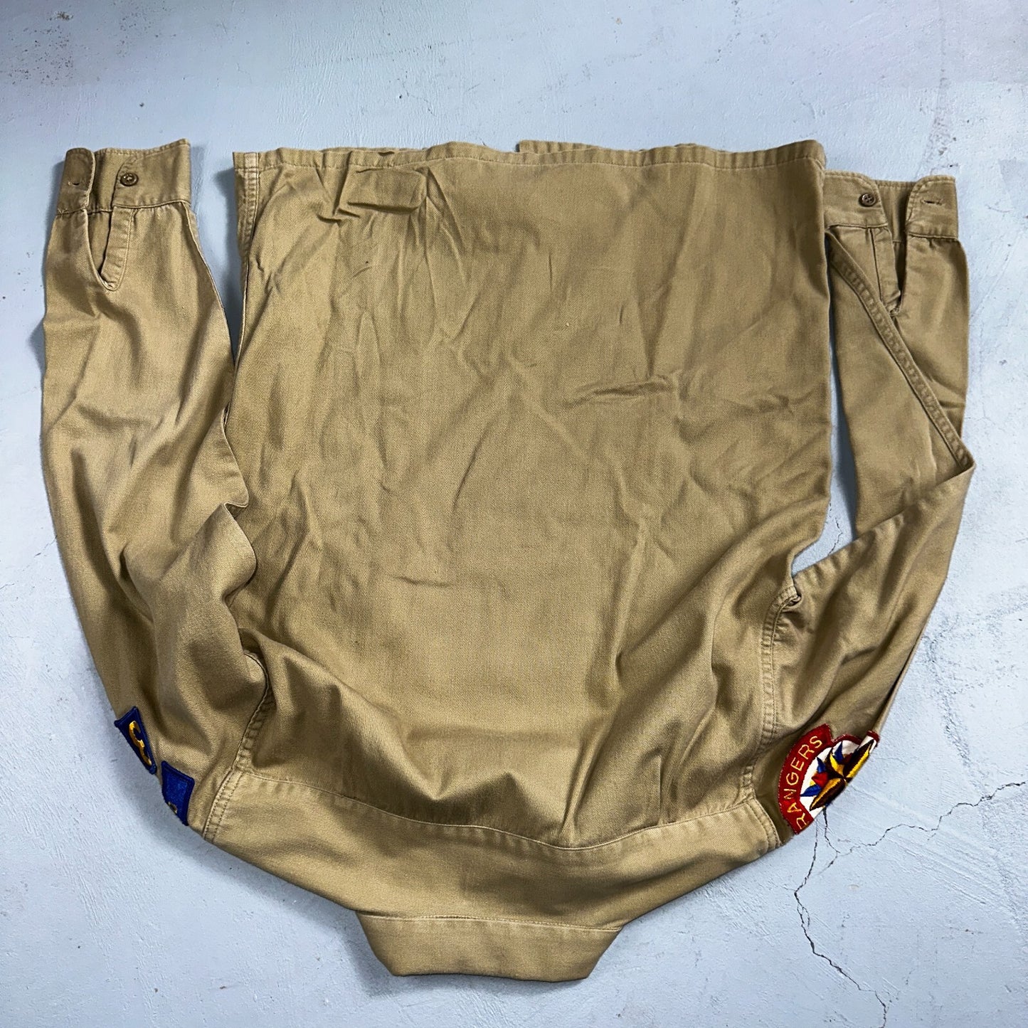 VTG Penneys Big Mac Shirt Pants Set Kids 16 Hunting Rockabilly 1960s Boy Scout