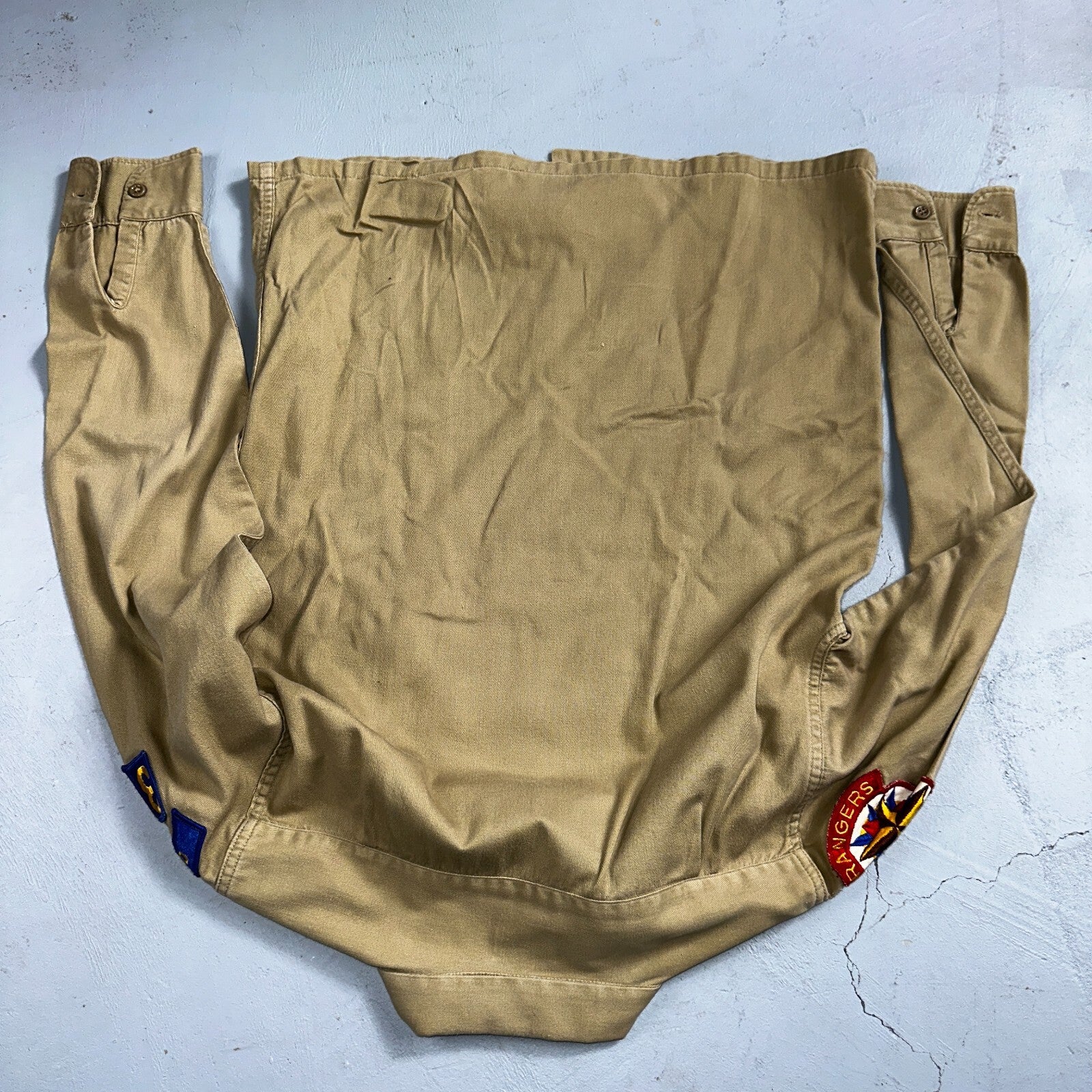 VTG Penneys Big Mac Shirt Pants Set Kids 16 Hunting Rockabilly 1960s Boy Scout