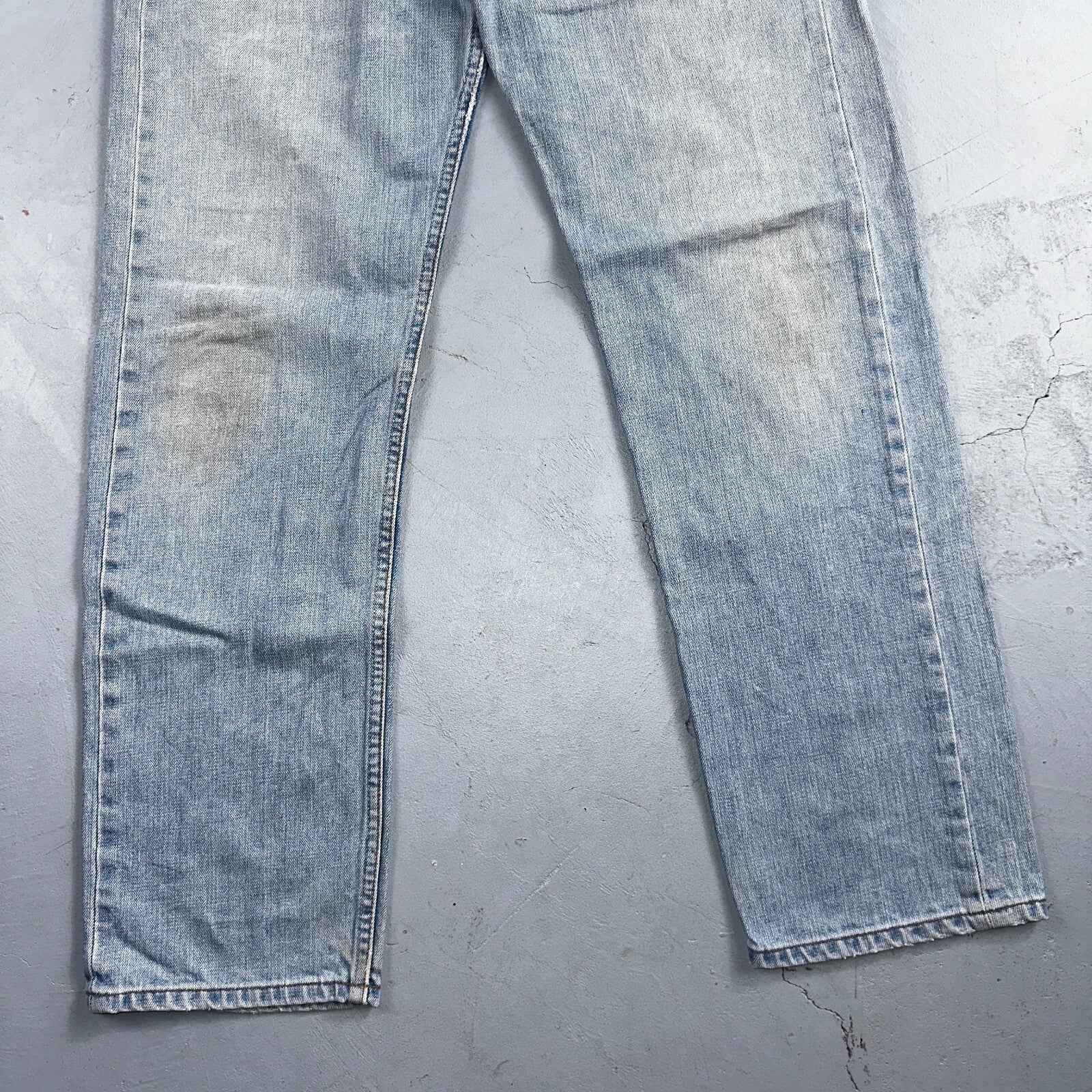 Levis 501 Vintage Y2K XX Straight Leg Jeans Blue Light Wash 34x34 Act 32x31