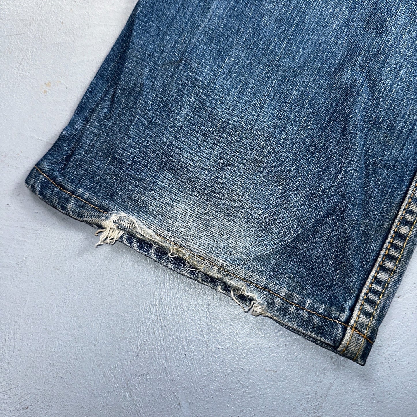 Levis 501 Vintage Y2K XX Straight Leg Jeans Blue Med Wash 34x34 Act 32x29