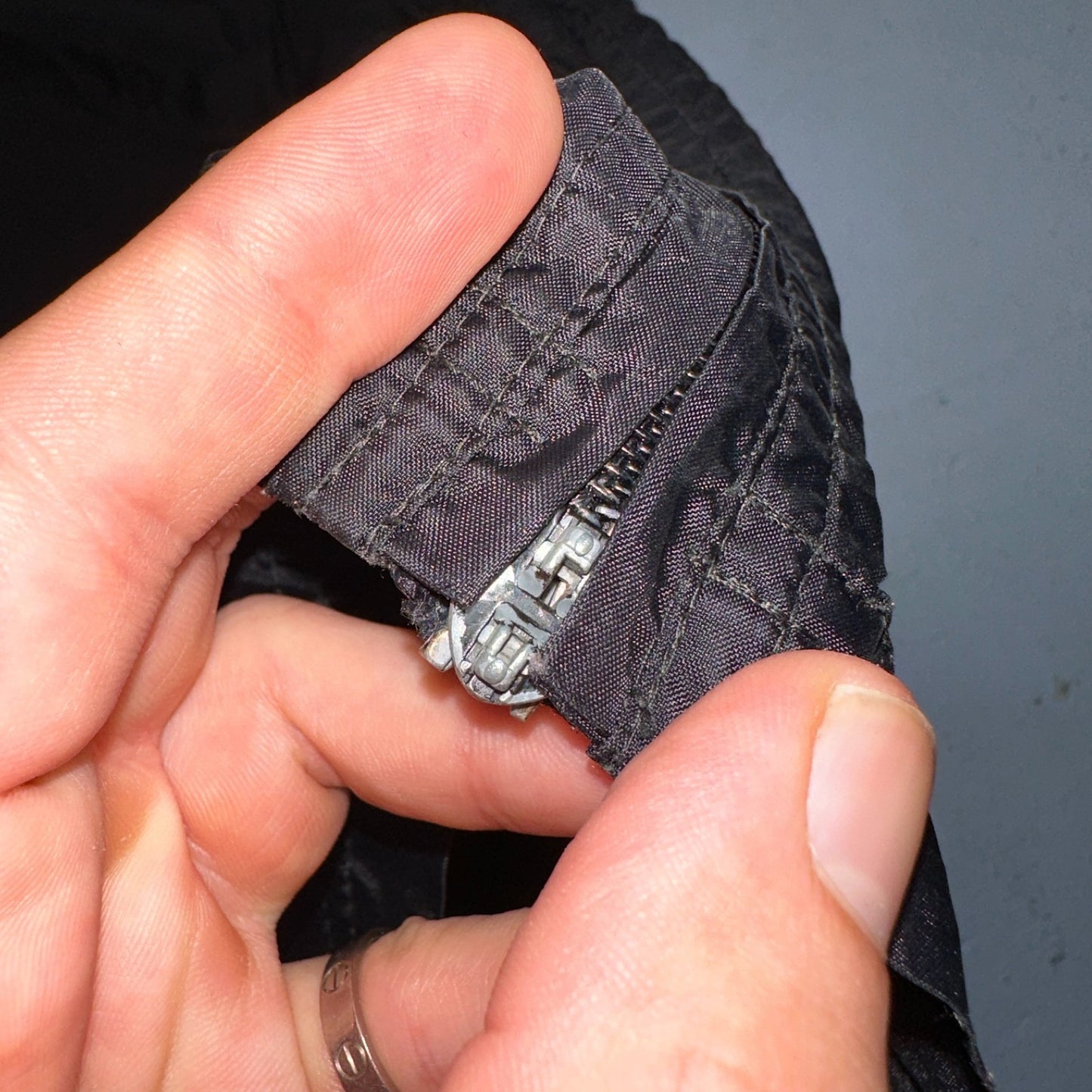 Nike VTG 90s Windbreaker Track Pants Ankle Zip Unlined Black 1990s Essential