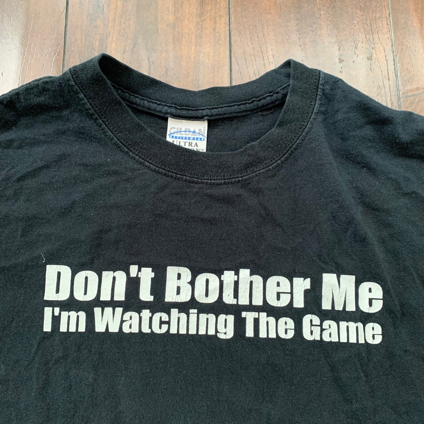 Don't Bother Me Watching The Game Vintage T Shirt Funny Humor Married Life Y2K
