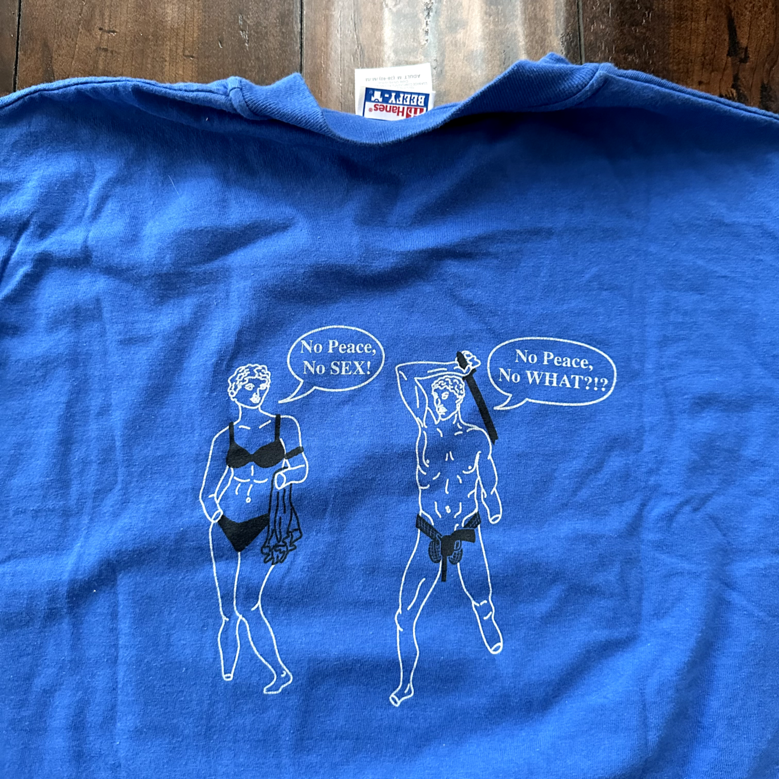 Humor Vintage T Shirt Willamette University Salem Oregon Theatre Lysistrata Rap