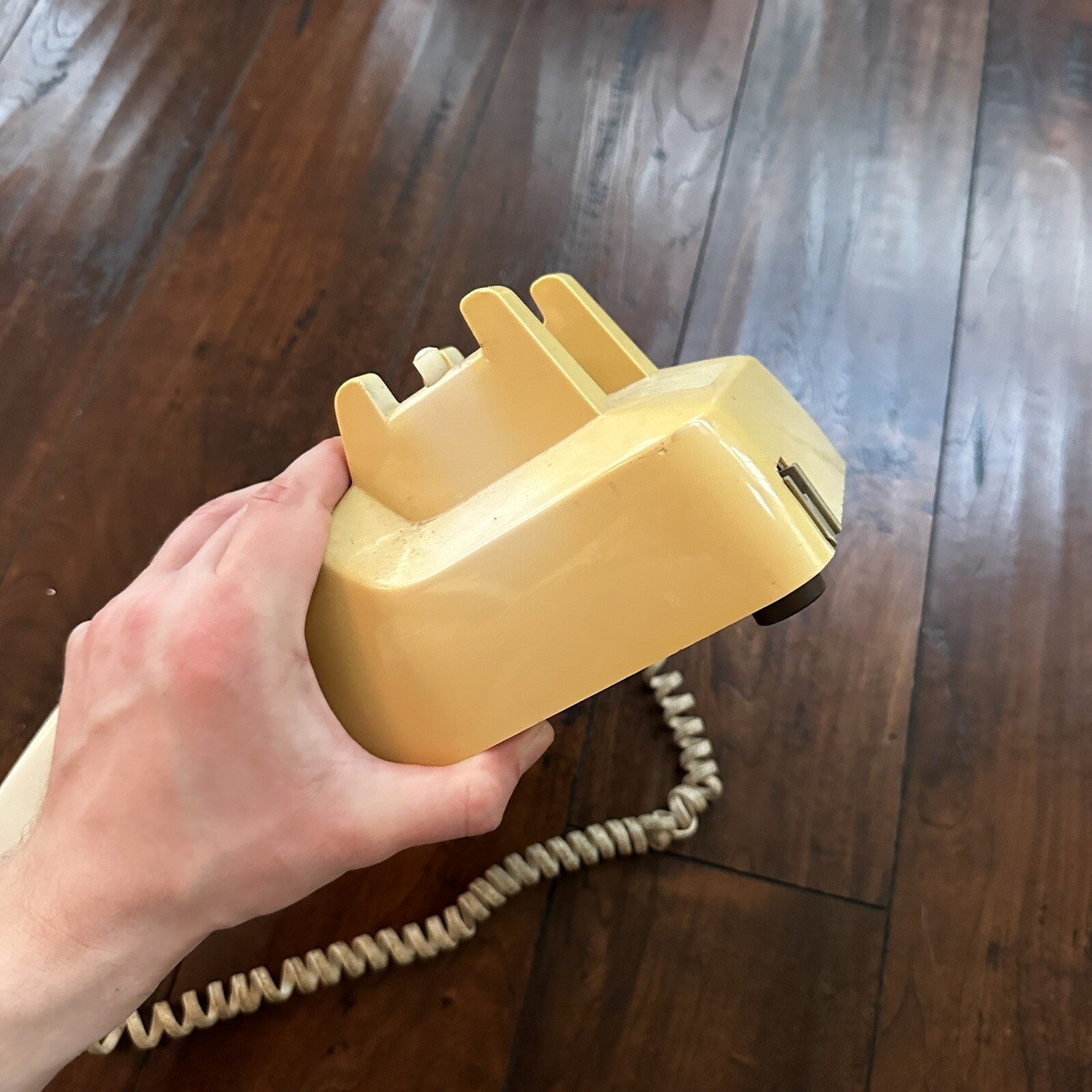 VTG Bell System Western Electric Beige Rotary Dial Desk Telephone 500 NE591 60s