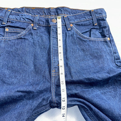 Levis 505 Vintage 80s 20505-0217 Orange Tab Dark 501 Jeans 36x34 USA 1980s