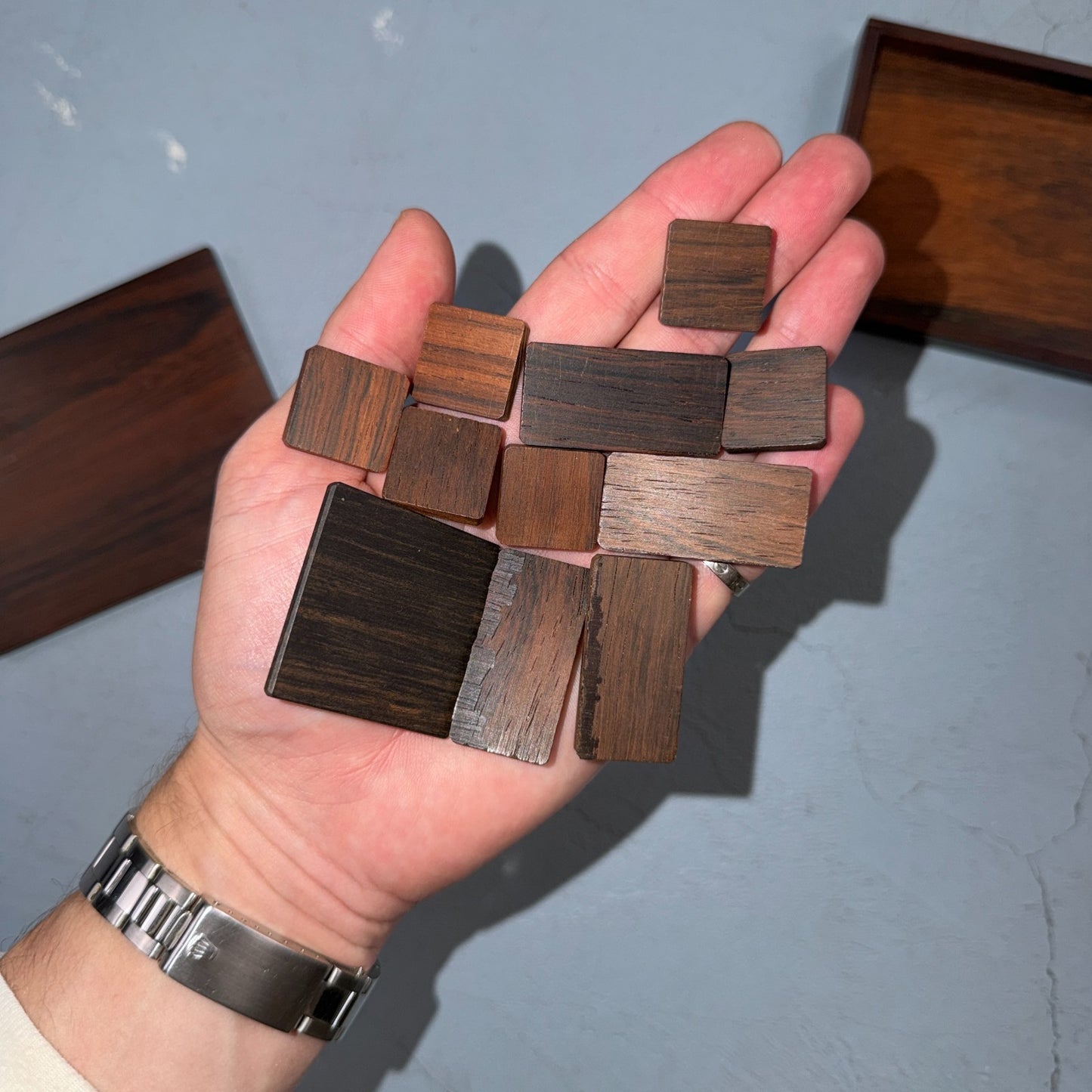 Alfred Klitgaard VTG Mid-Century Modern Rosewood MCM Game Denmark Danish Art