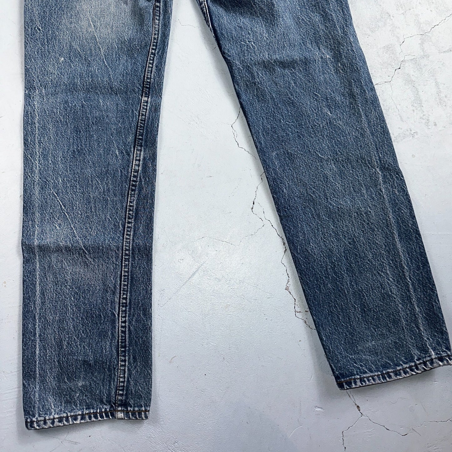 Levis 501 Vintage 80s USA XX Straight Leg Jeans Blue Light Wash Act 31x32