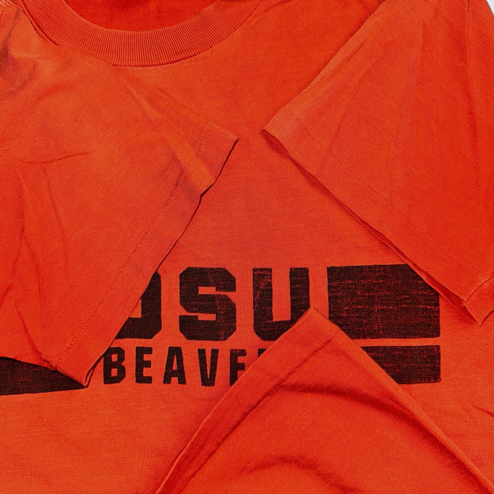 OSU Oregon State USA 70s 1970 VTG T Shirt USA Beavers RARE Single Stitch XL