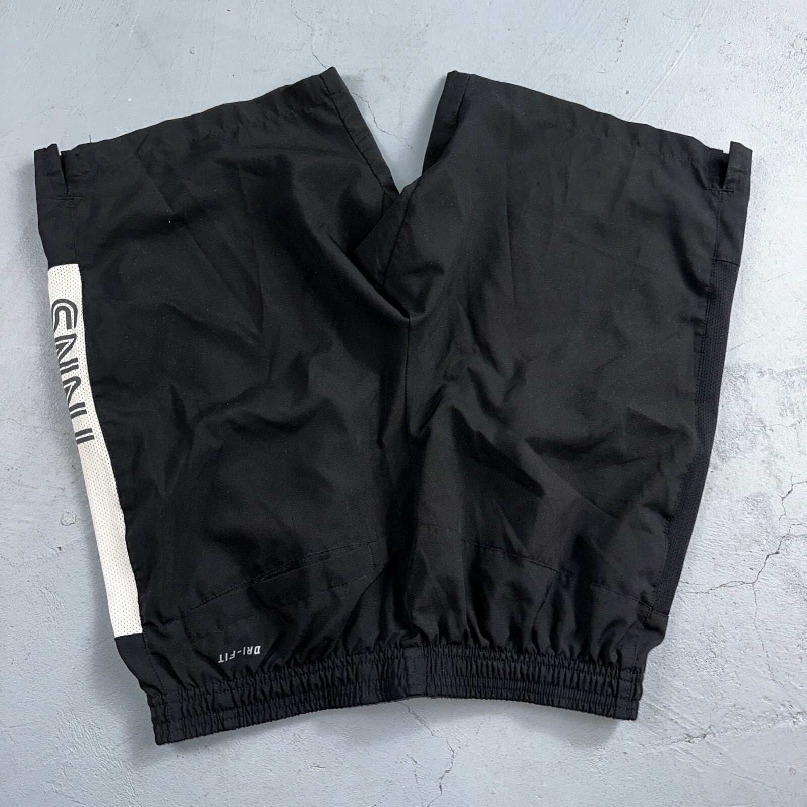 Nike Mens Athletic Gym TNNS Muscle Shorts Dri Fit Black Gym Sports Small