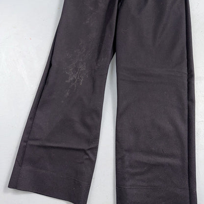 VTG 40s WWII US Naval Clothing Factory Wool Sailor Pants Navy 30L Bell Bottoms