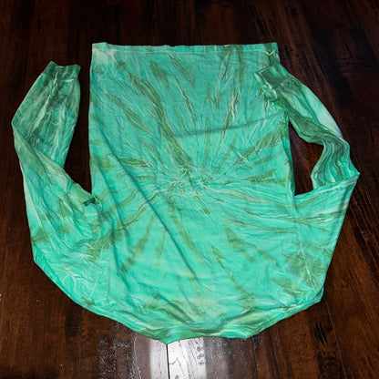 Be Kind Crazy Tye Dye Funny Christmas USA Vintage T Shirt Green Camo