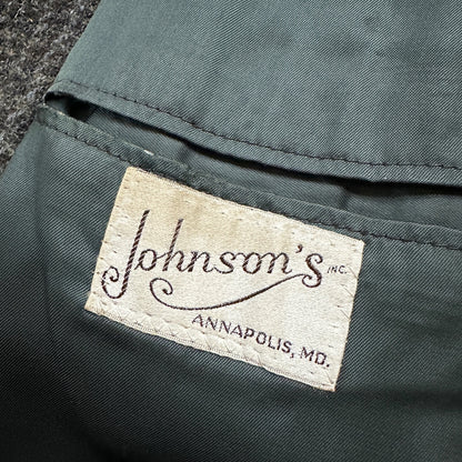 VTG Harris Tweed Sport Coat Mens 42 Scottish Wool Blazer Button Cricketer 70s