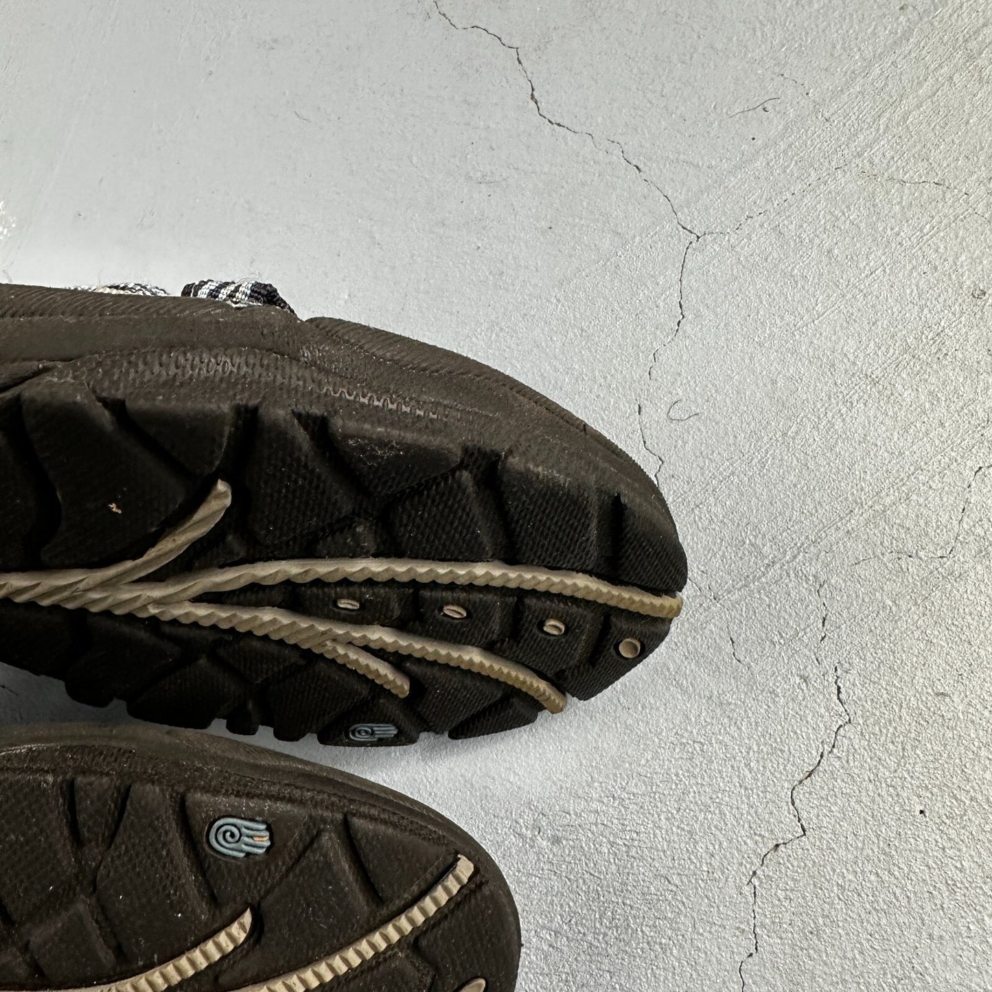 Teva Original Men’s Hiking Water Sandals 6404 White Stripes - Size 9 VTG