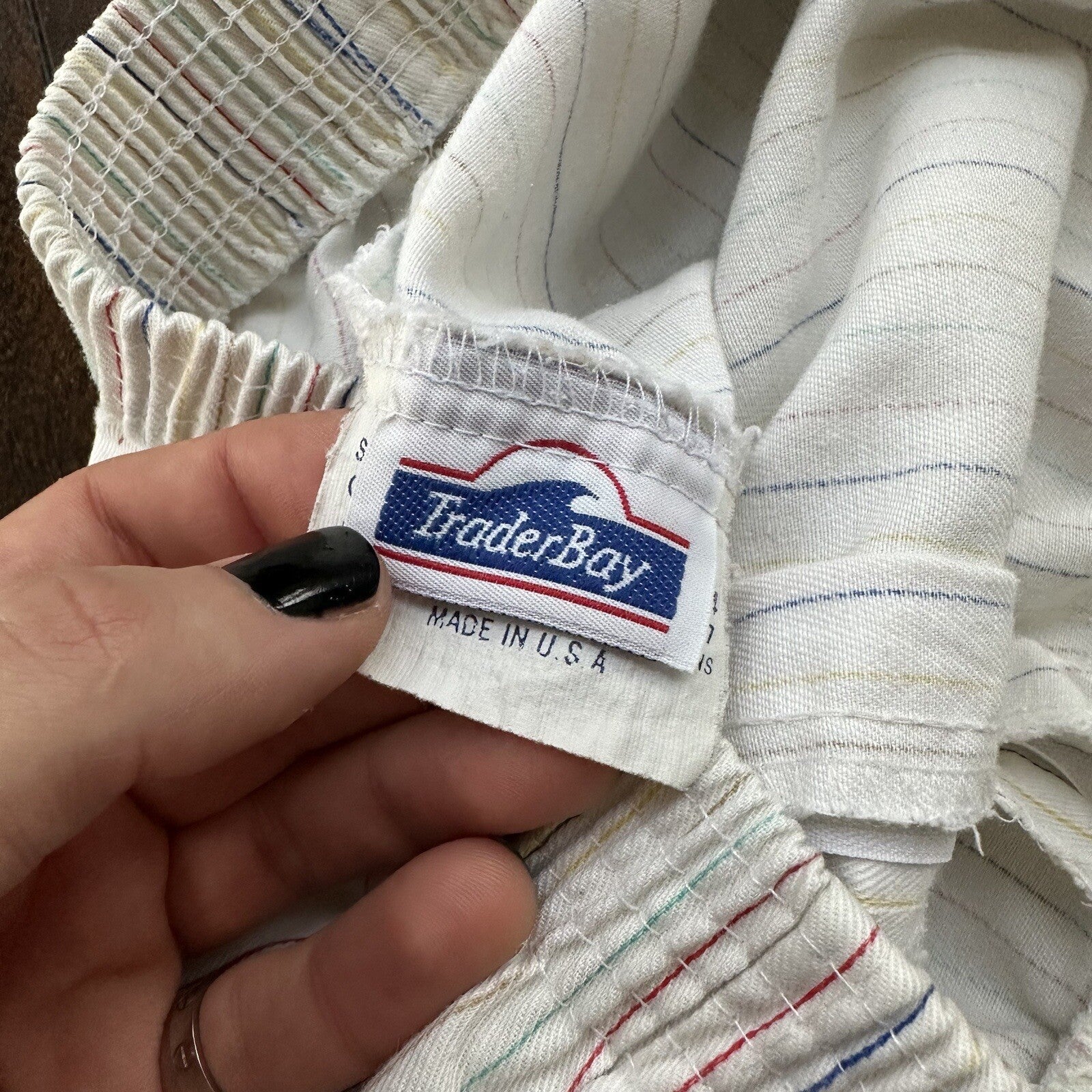 Rainbow Stripes Trader Bay Pants Relaxed Chino Chill Rockabilly 70s 80s Party