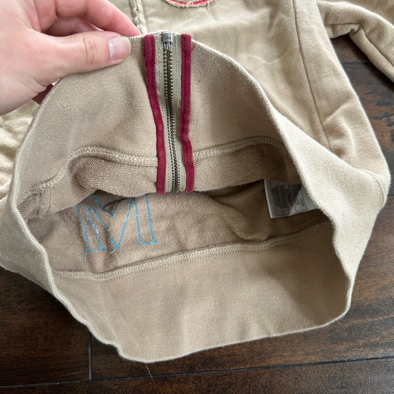 Vintage Nike Souza 1951 US Open Soccer Cup Queens NY Hooded Sweatshirt Small Y2K