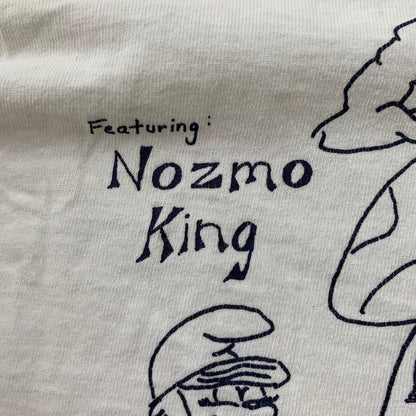 Smurfs Stoner Vintage T Shirt Roll On Rock Rap Cartoon Funny Network Humor 90s