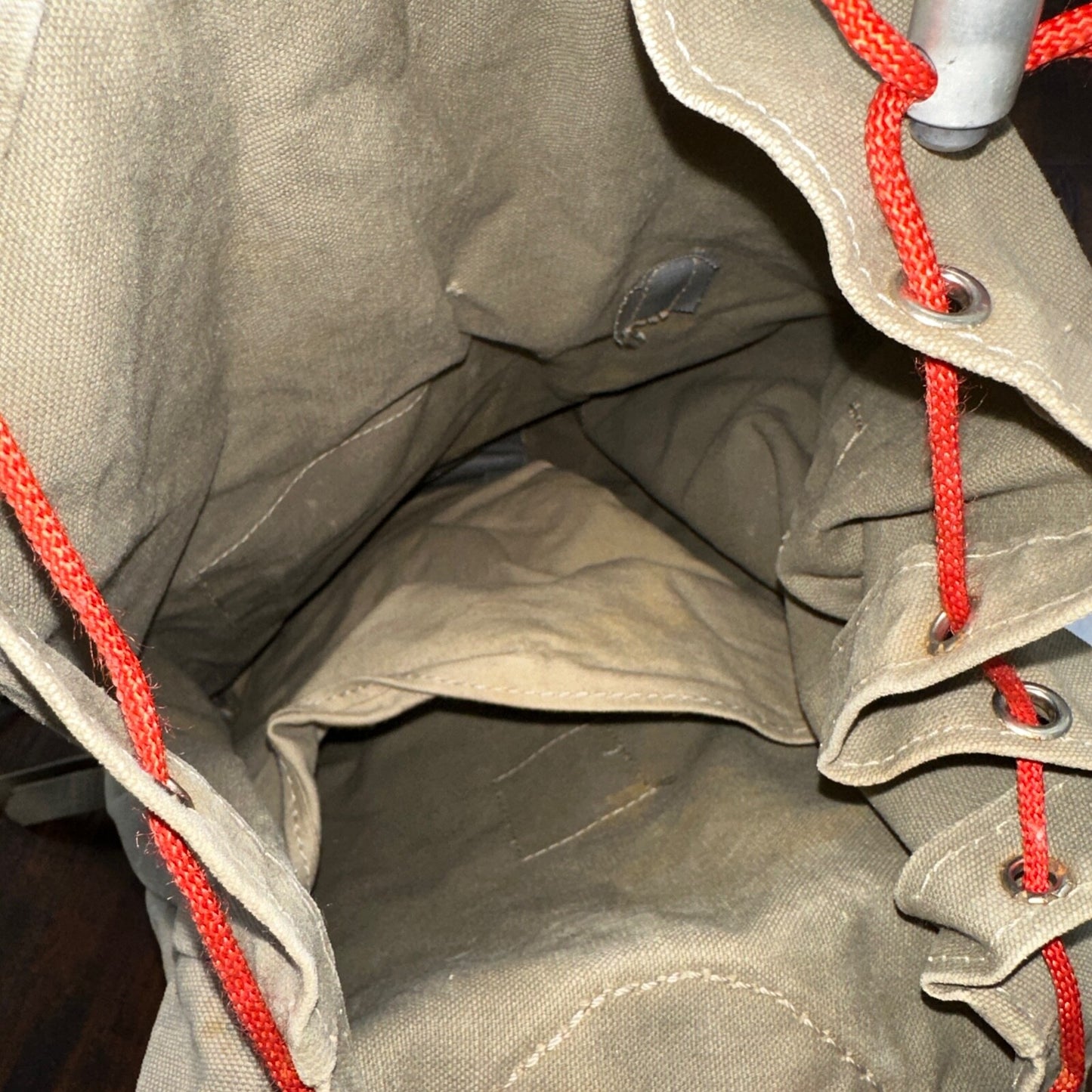 Millet Le Sherpa Mountain Hiking Rucksack Walter Bonatti 1950's Canvas Bag 50s