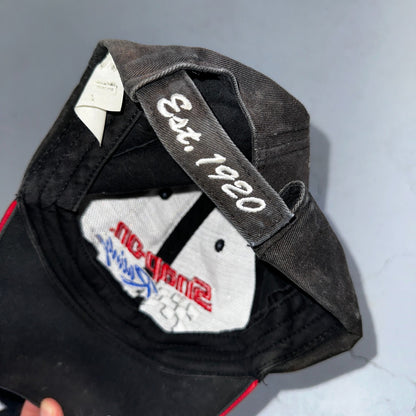 Snap On Racing Lot of 2 VTG Hat Cap Snapback Black Flames Y2K Dirty Cool Cars