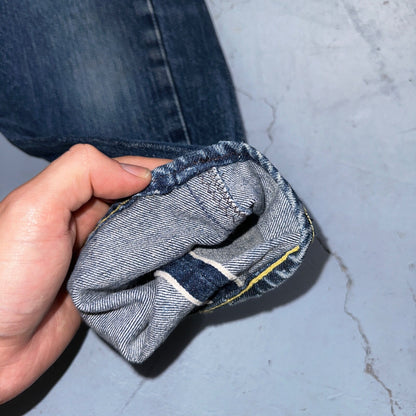 Levis 501 Big E Vintage 60s Redline Selvedge USA XX 1960s Jeans SKINNY Act 27X26