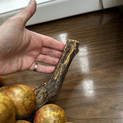 VTG Gold Lucite Acrylic Grapes Mid Century MCM Retro 1960s Cluster Yellow Set 2