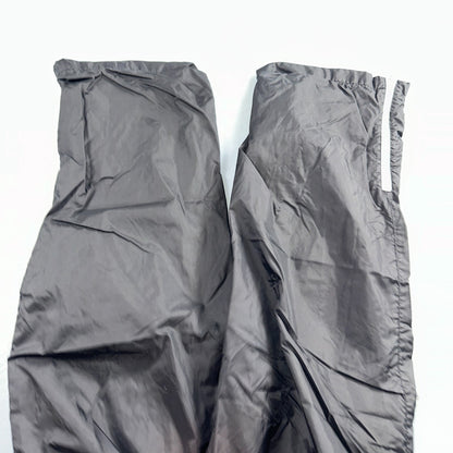 Nike VTG 90s Windbreaker Track Pants Ankle Zip Lined Black 1990s Essential