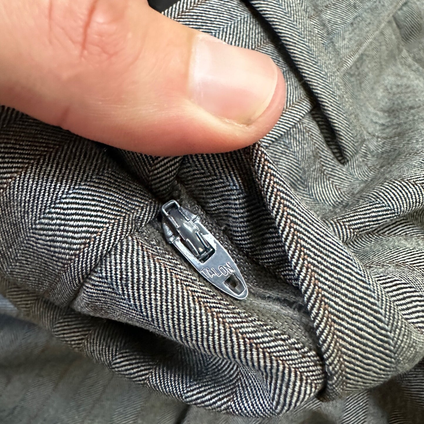 1960s 1970s Brown Striped Sport Jacket VTG Mens Suit 41 33x27 Rockabilly Wool