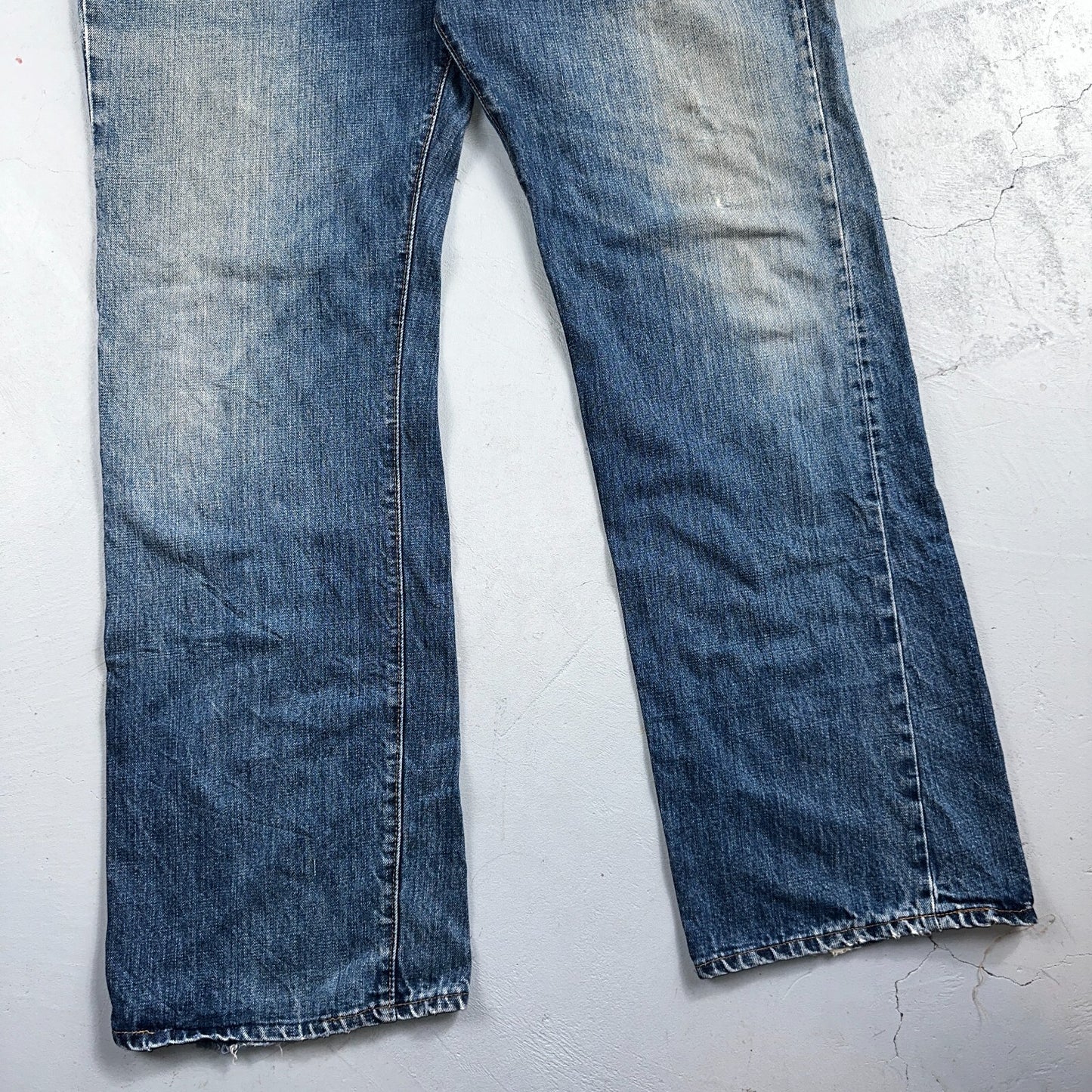 Levis VTG 517 0217 Jeans Mens 40x32 Blue Talon 70s USA Denim Single Stitch 38x31