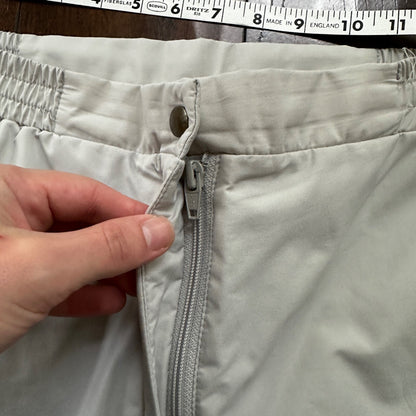 VTG GORETEX Jack Nicklaus Mens 10 Golf Pant Grey Fabric Zip Up Sports Outdoor