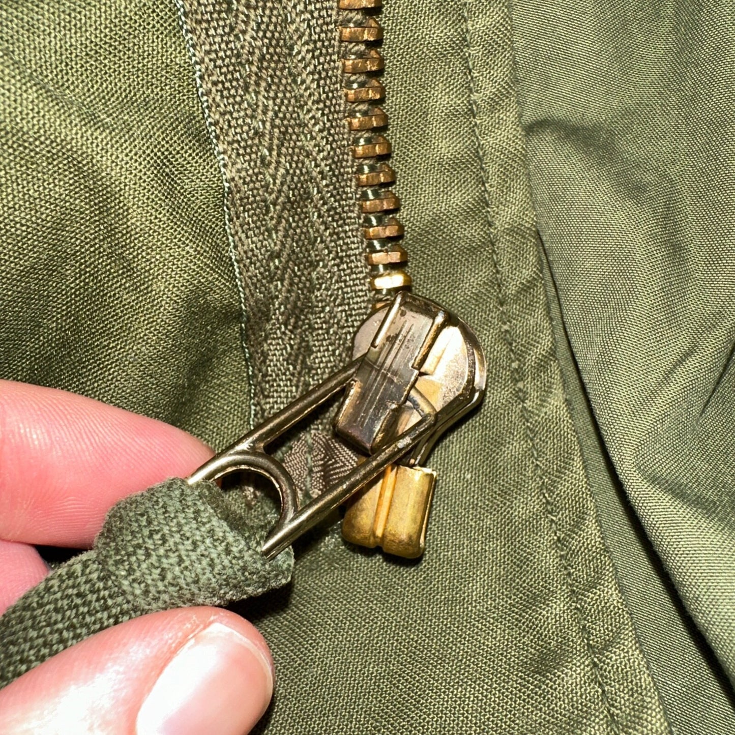 VTG US ARMY M-65 Field Jacket Coat Cold Weather Mans OG-107 Vietnam 70s 1970s