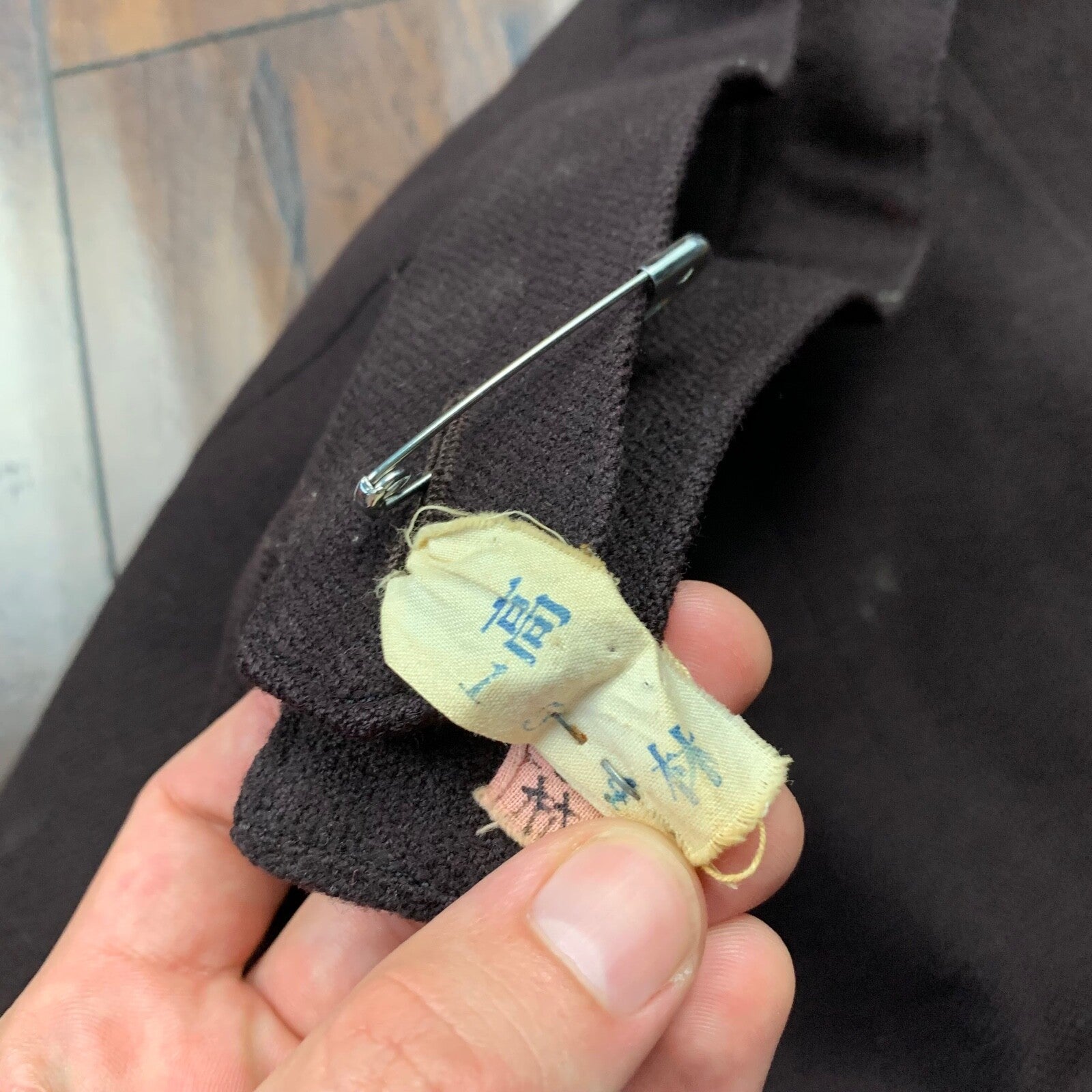 Vintage USA Rockabilly Womens Dress Brown Skirt 60s 70s Top Bottom Sanforized