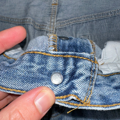 Levis 501 Vintage Y2K XX Straight Leg Jeans Blue Light Wash 34x32 Act 34x31