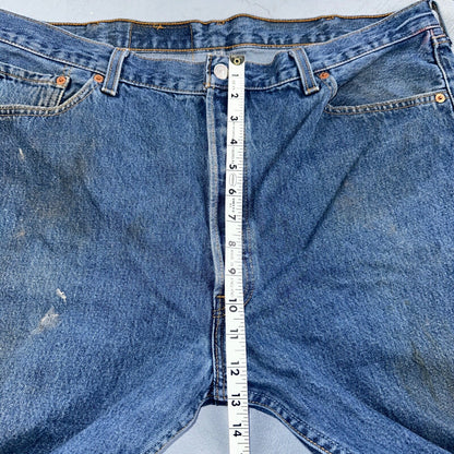Levis 501 Vintage 90s USA XX Straight Leg Jeans Blue Dark Wash 40x32 Act 38x31