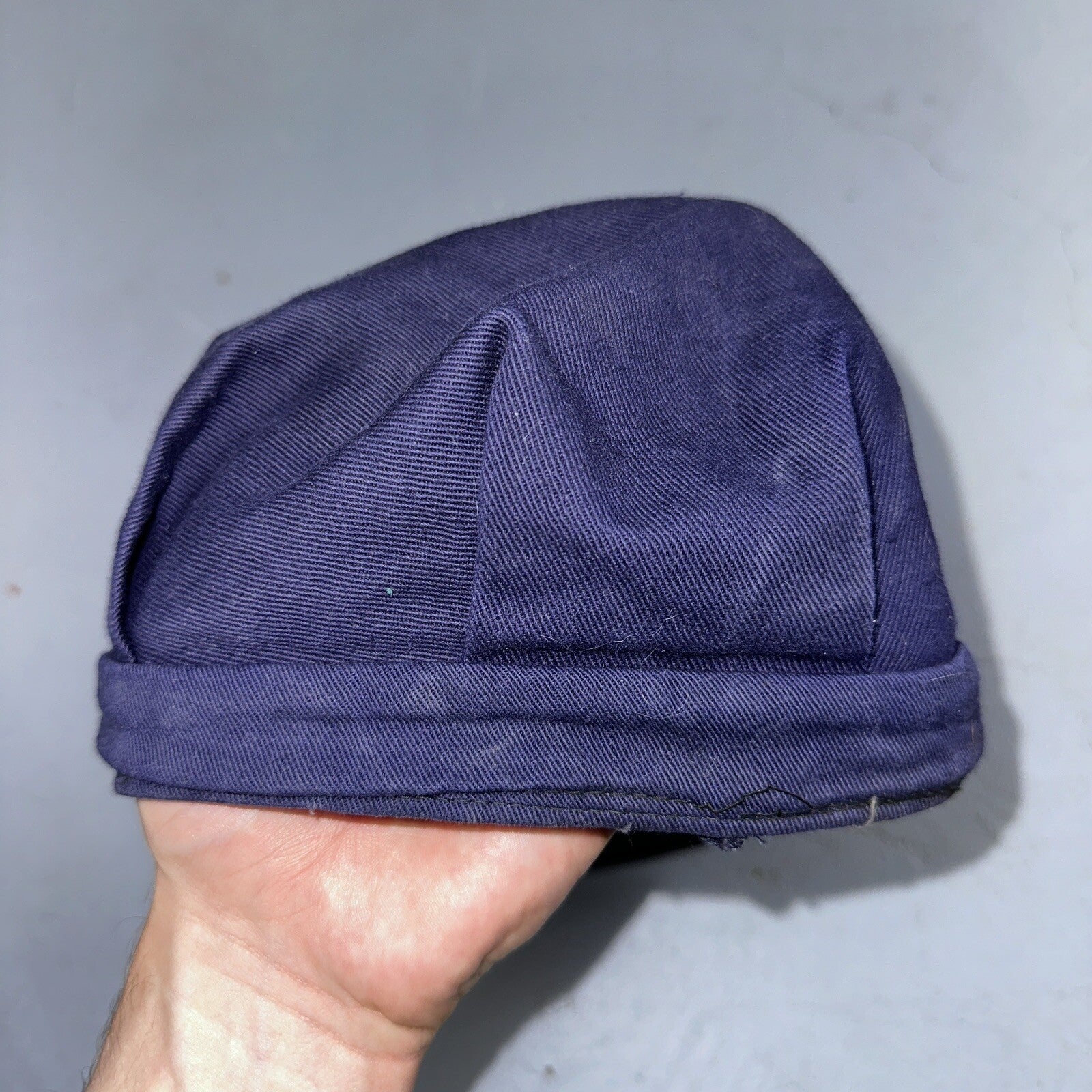 Vintage 1960s 60s Carhartt Union Workwear Engineer Cap Hat Conductor Heart Logo