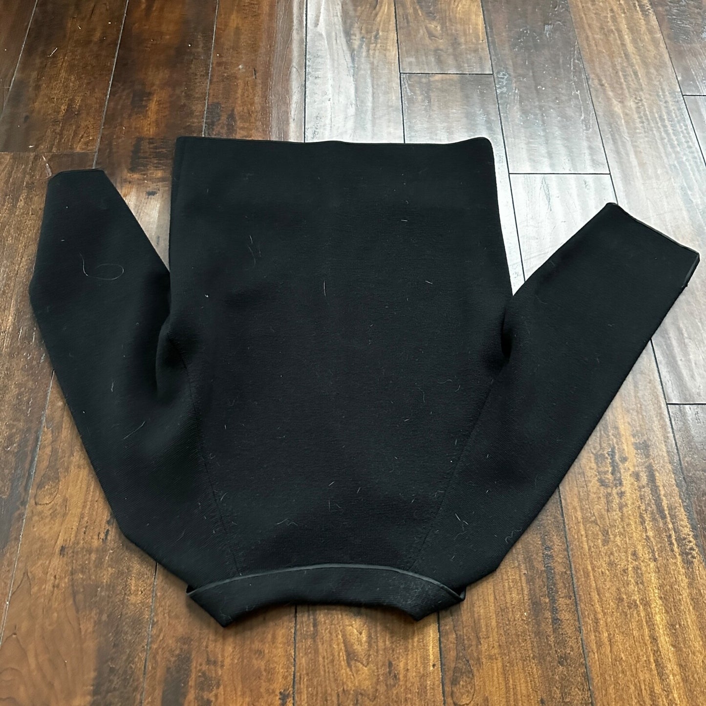 1960’s VTG Wool Cardigan Coltalia Imports Black Women’s Rockabilly 60s Skirt