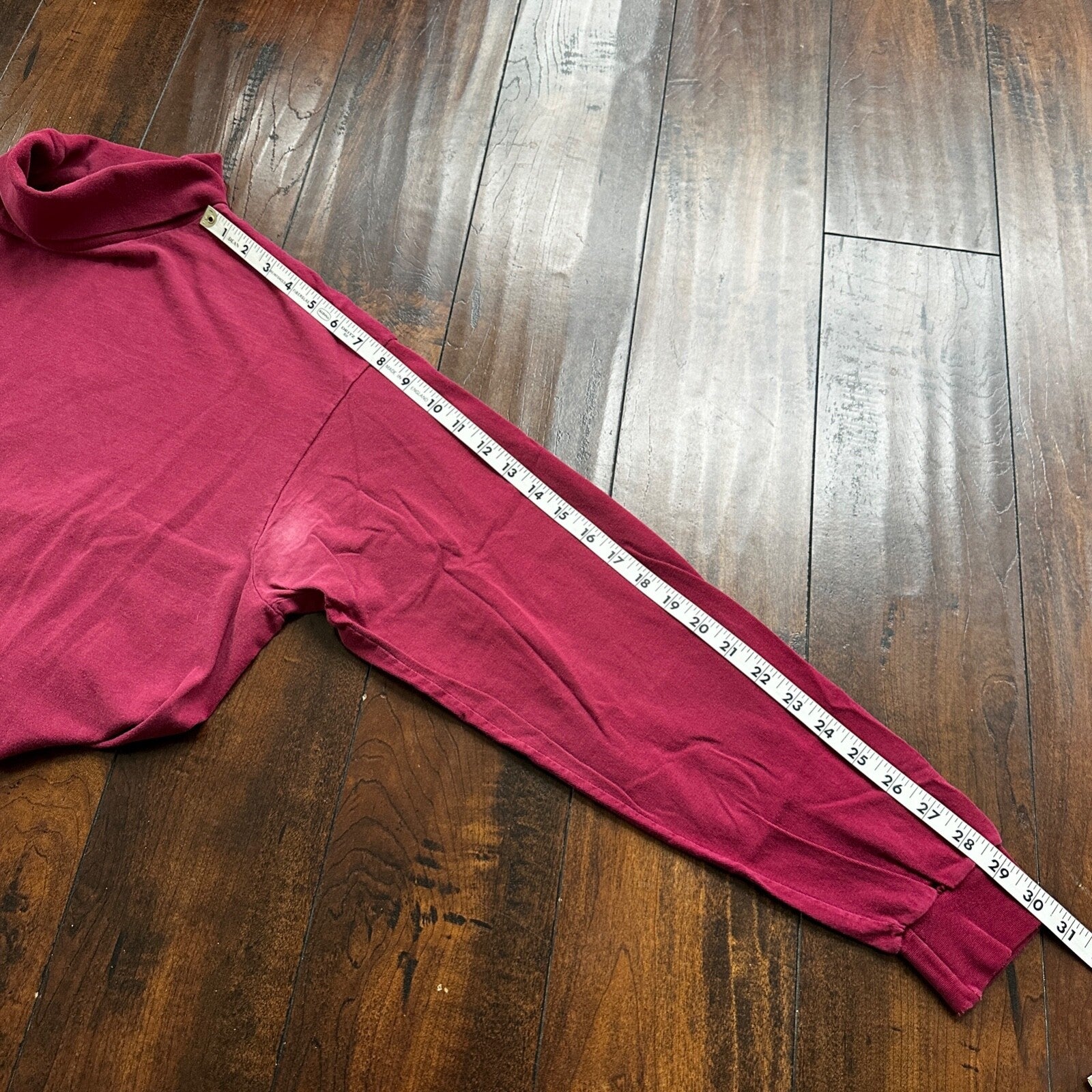 Jockey XL USA Vintage T Shirt Single Stitch lot of 2 White Maroon 1990s 90s Golf