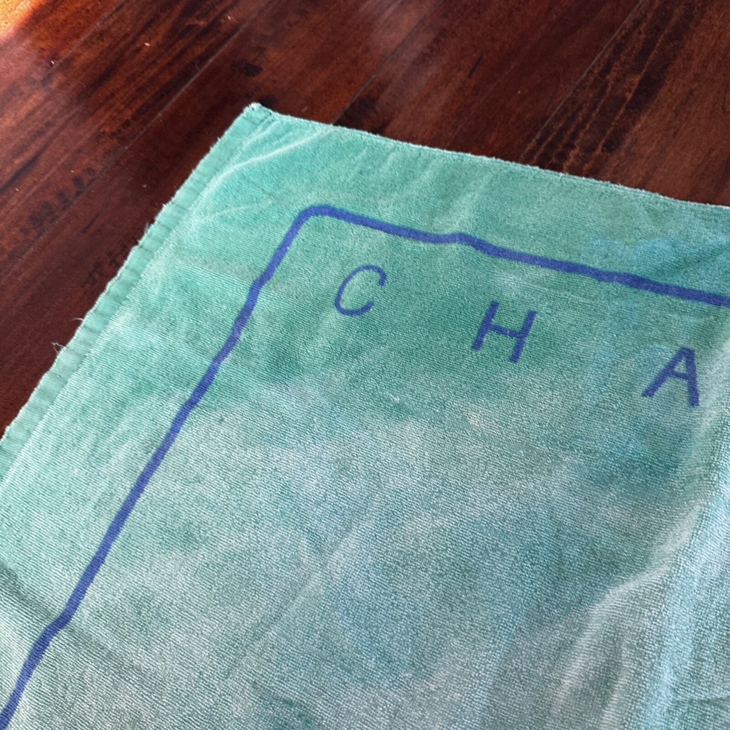 Vintage Charter Member Beverly Hills Polo Club 100% Cotton Beach Towel