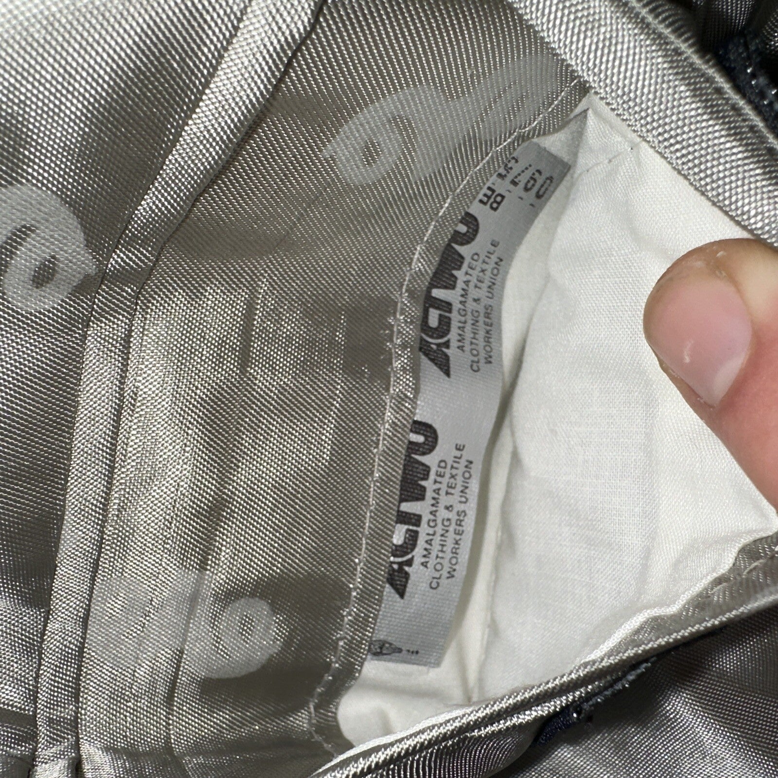 Norm Thompson VTG 80s Harris Tweed Preppy Wool Herringbone Blazer Jacket 42