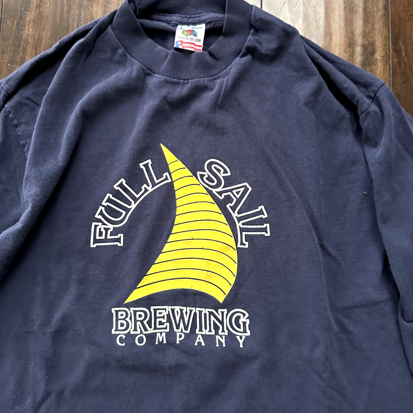 Full Sail Brewing Company Vintage T Shirt 90s Long Sleeve Funny Beer Drinking